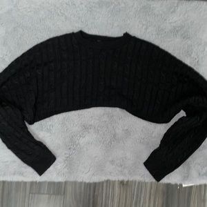 Very cropped Pretty Little Thing sweater
